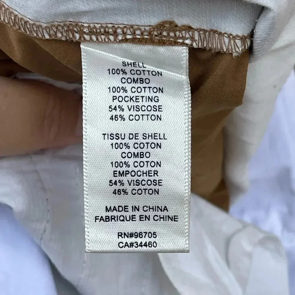 Rebecca Taylor Tan Utility Jogger Pants - Picture 8 of 13